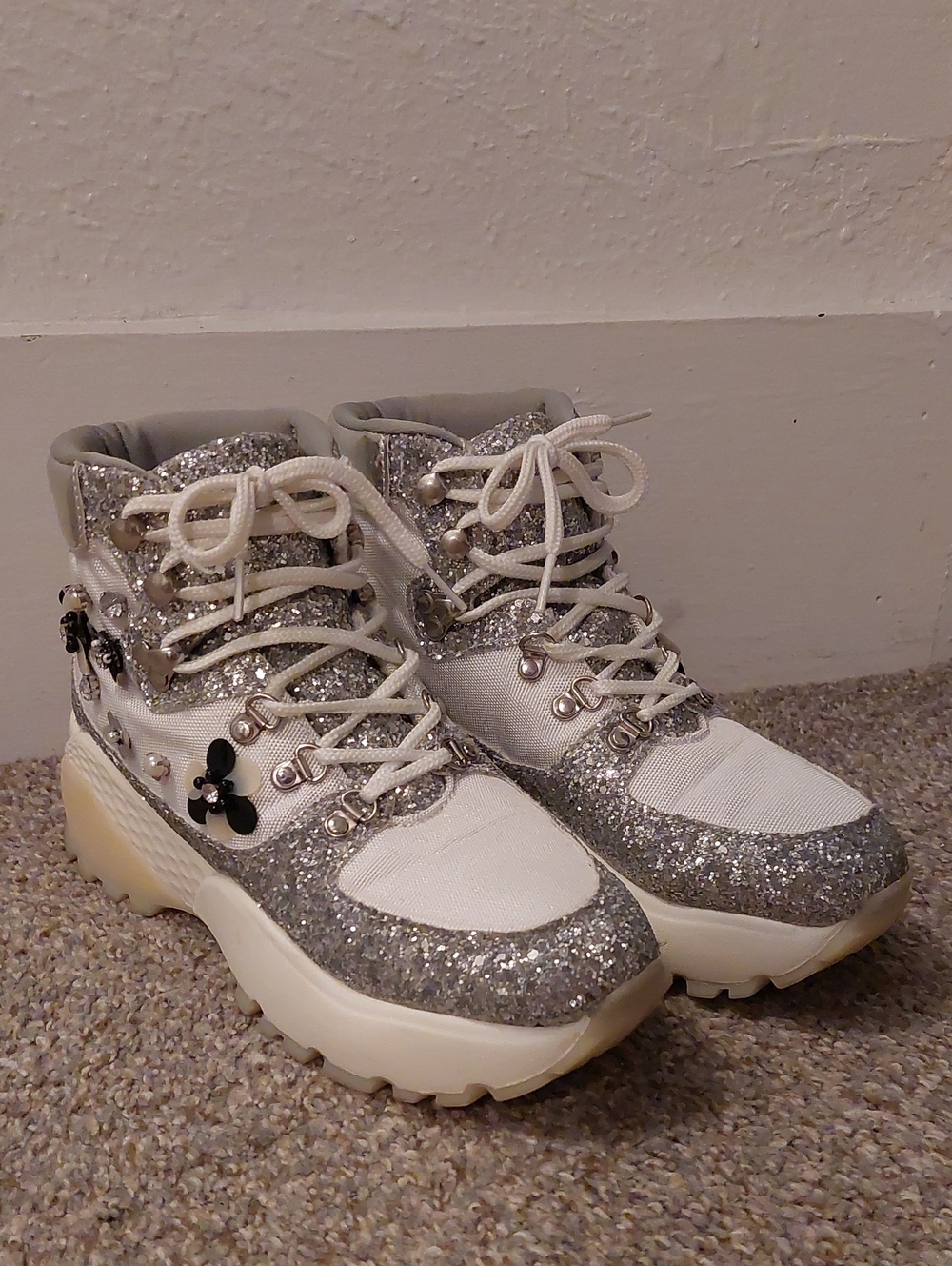 Betsey Johnson High-Top Sneakers